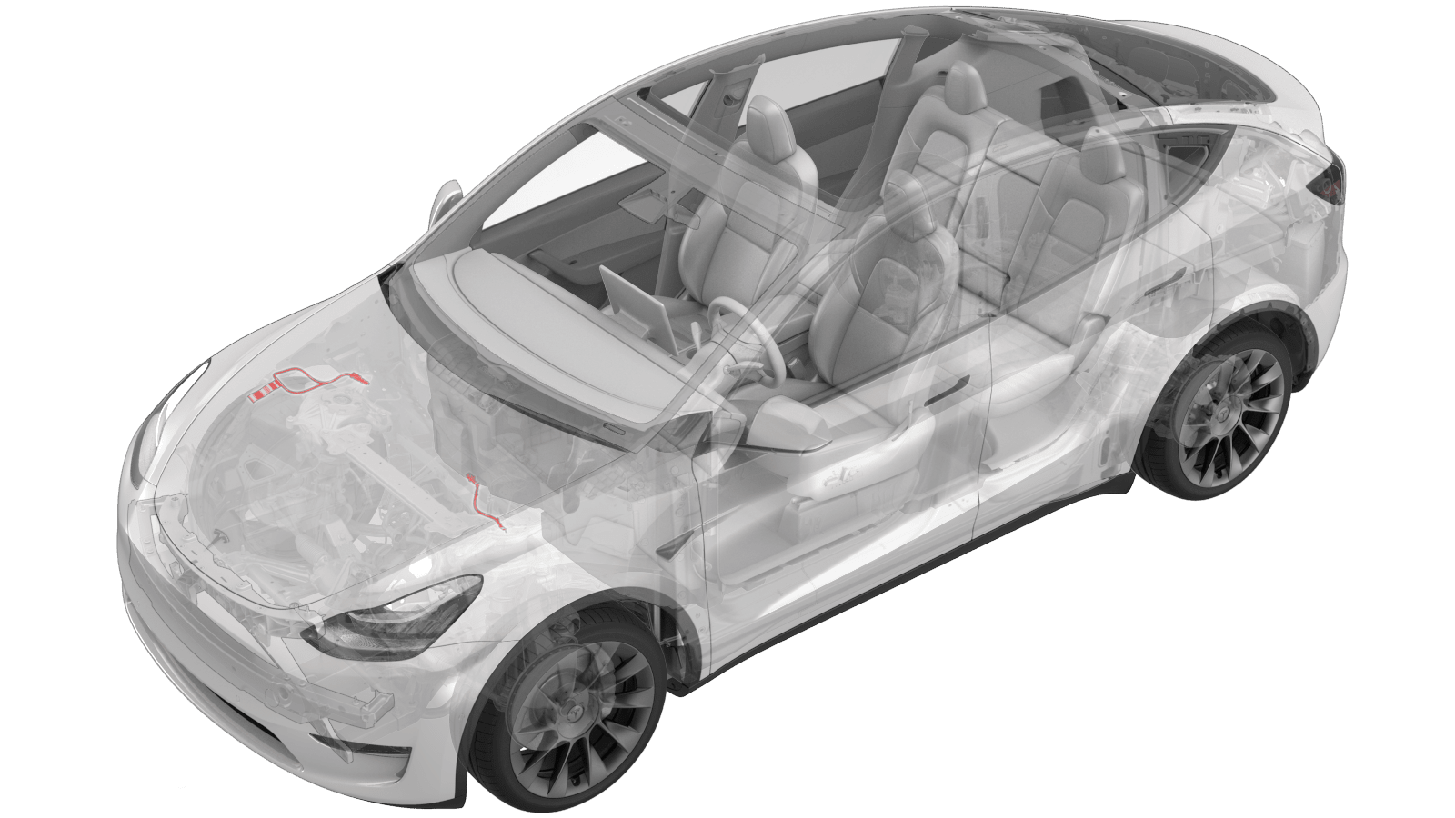 12v battery disconnected tesla model deals 3