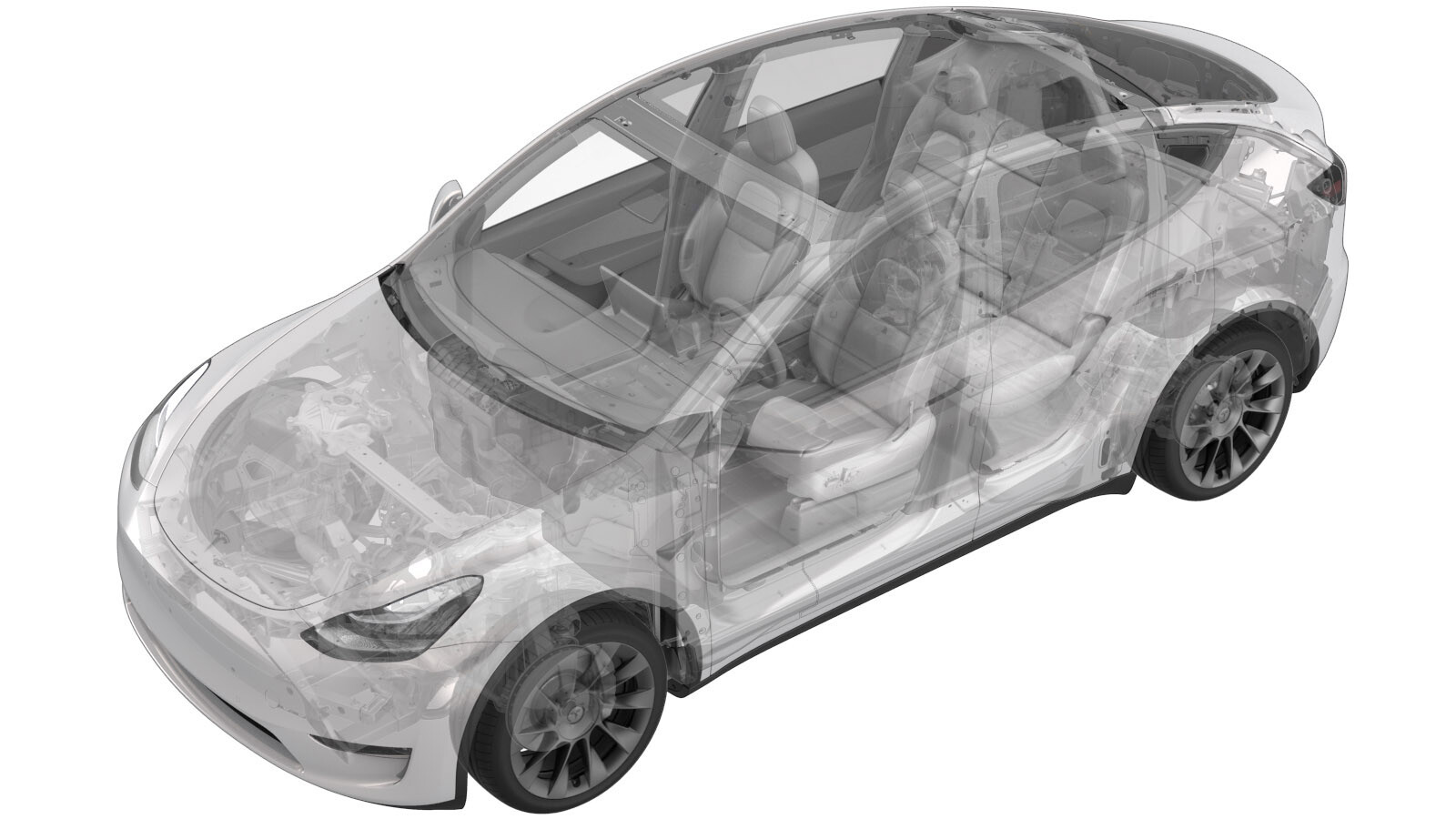 Model 3: Schutzfolie für die A-Säule - Tesla-Protect
