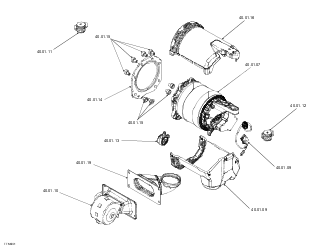 Motor, Ducting & Air Cooling
